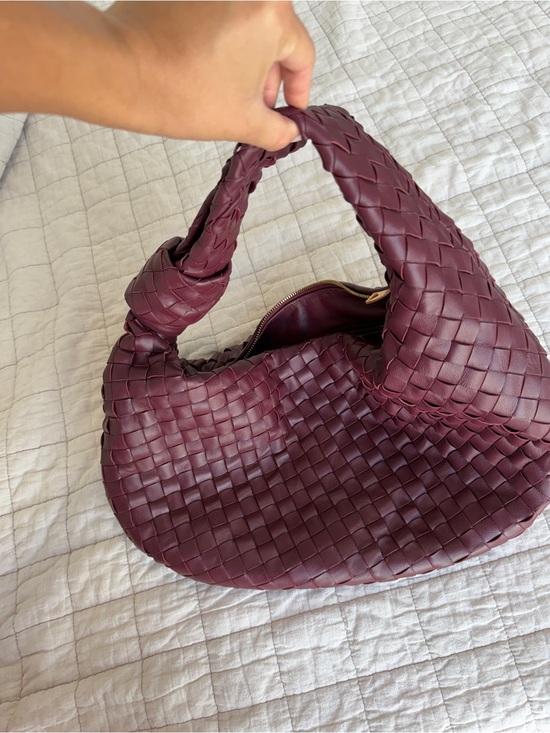 Bottega Veneta Handbags - BOTTEGA VENETA Jodie medium Barolo Leather Shoulder Bag
